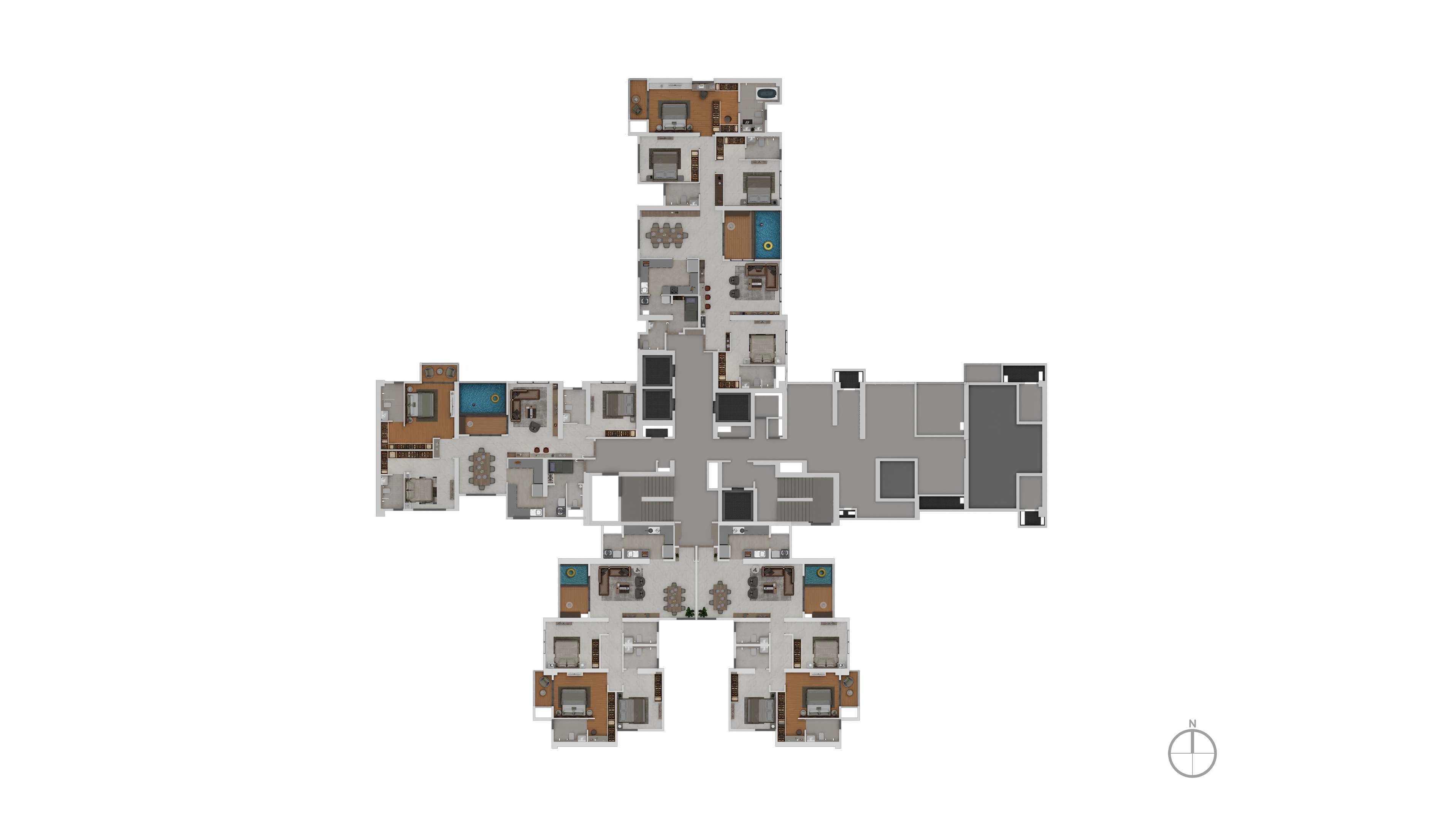 Gera Garden In The Sky Floor Plans