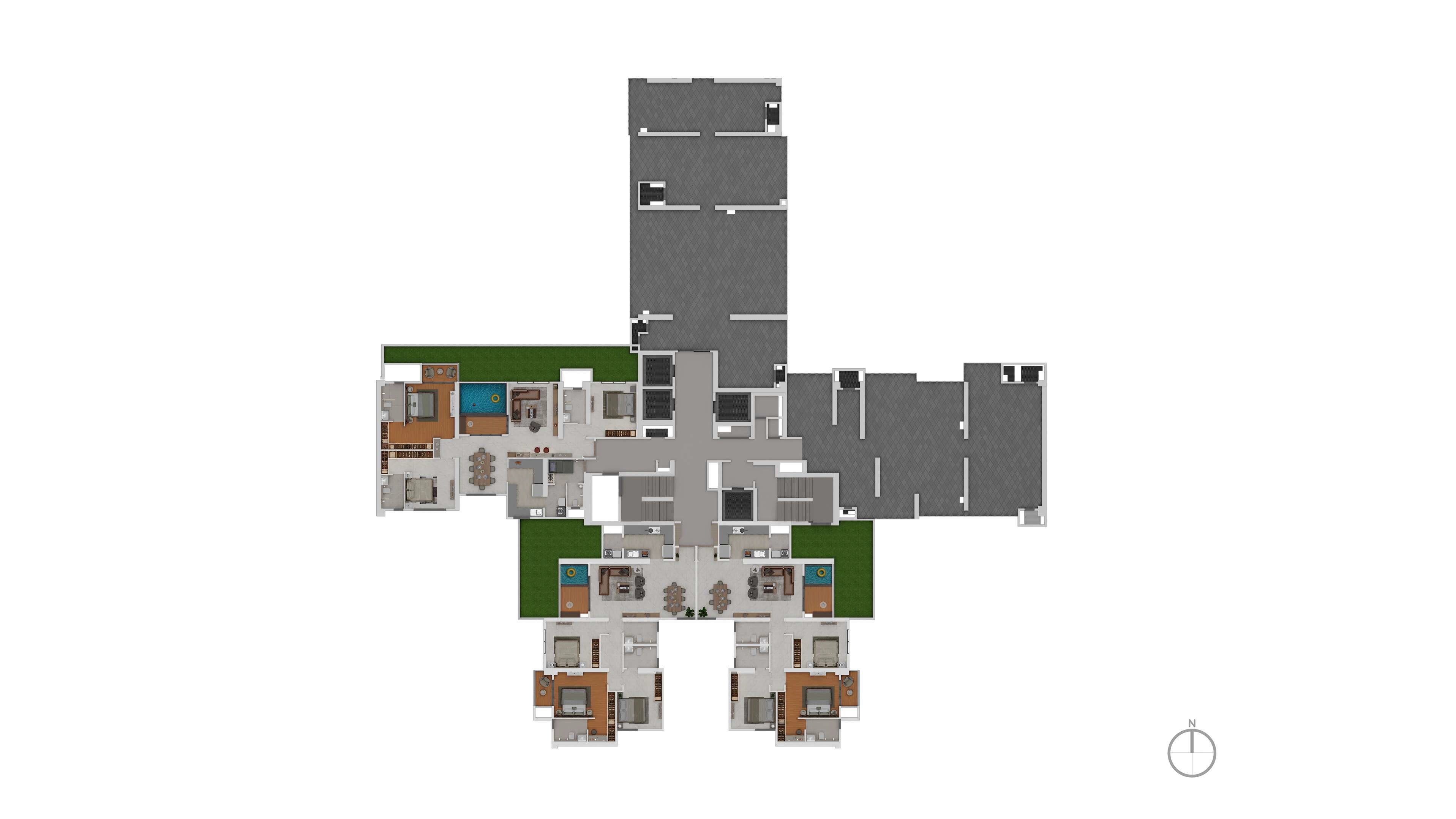 Gera Garden In The Sky Floor Plans