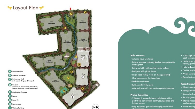Gera Greens Ville Sky Villas Master Plan Image