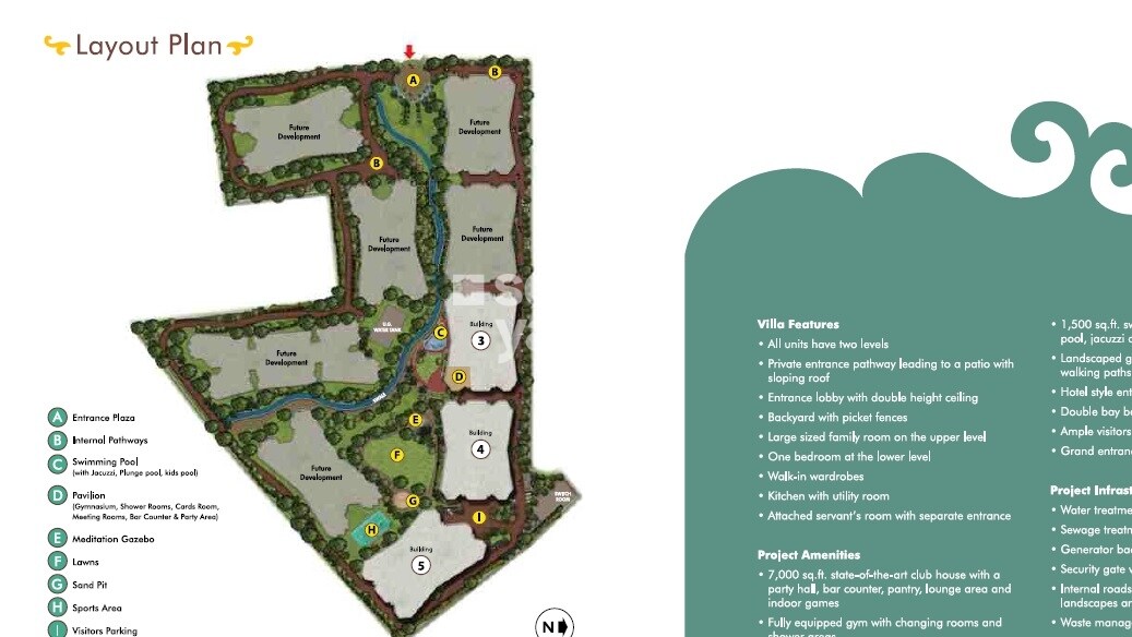 Gera Greens Ville Sky Villas Master Plan Image