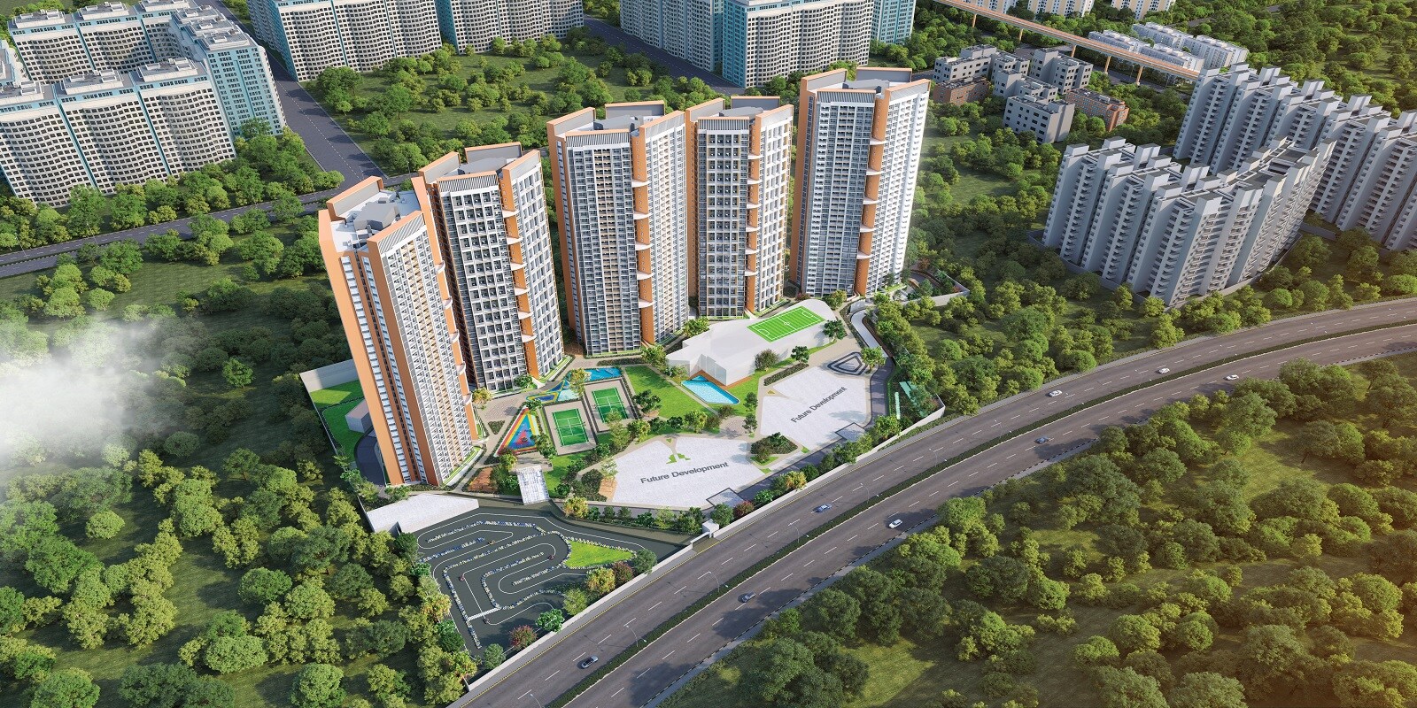 Gera Joy On The Tree Tops residential project in Hinjewadi
