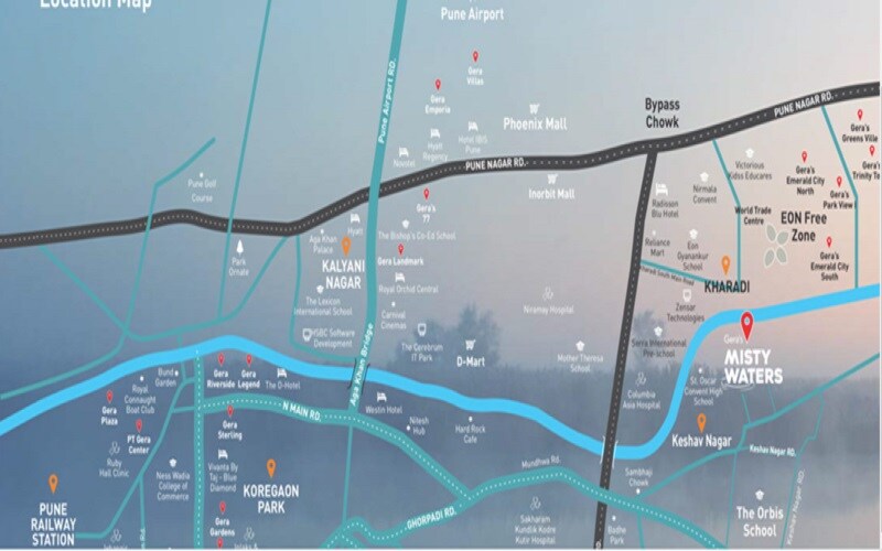 Gera Misty water Location Image