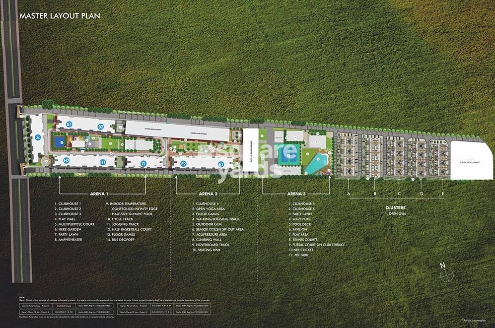 Gera Planet Of Joy Master Plan Image
