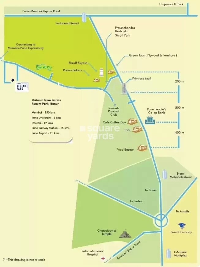 Gera Regent Park Location Image