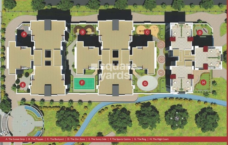 Gera Trinity Towers Master Plan Image