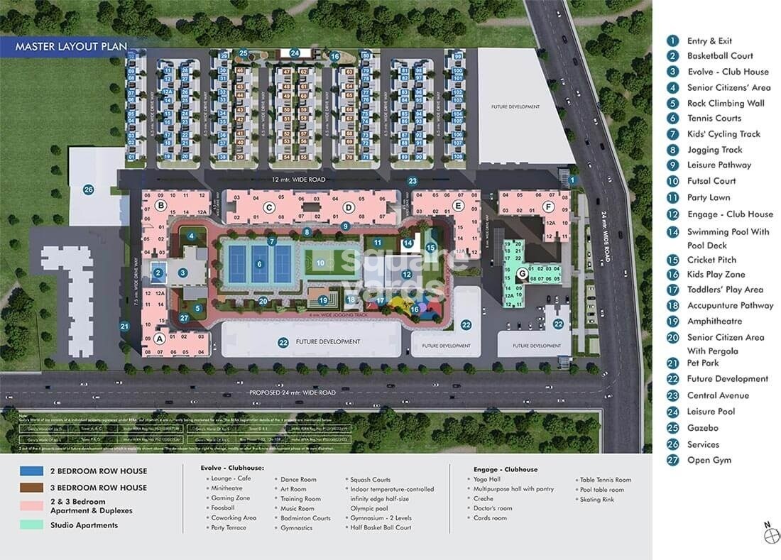 Gera World of Joy Master Plan Image