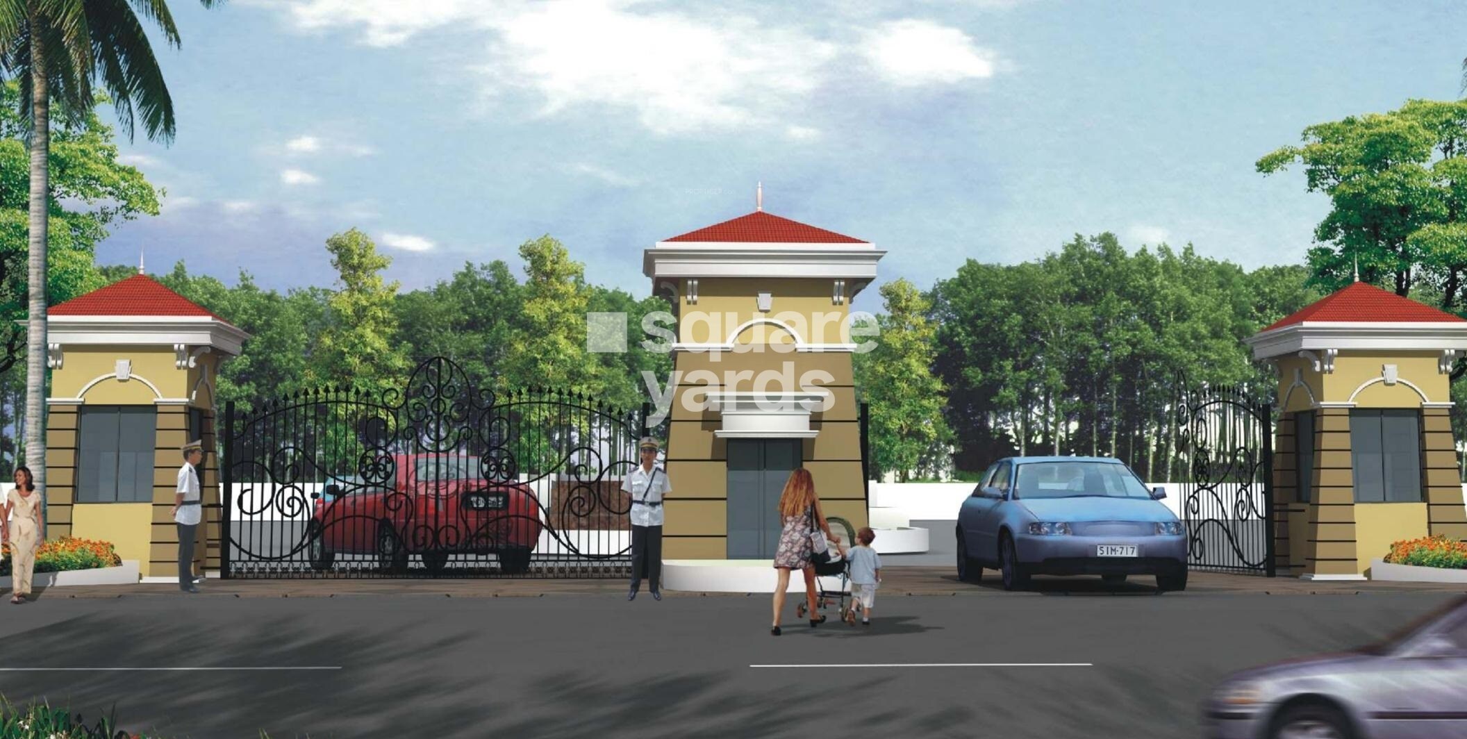 Gini Sanskruti Apartment Hadapsar Entrance View