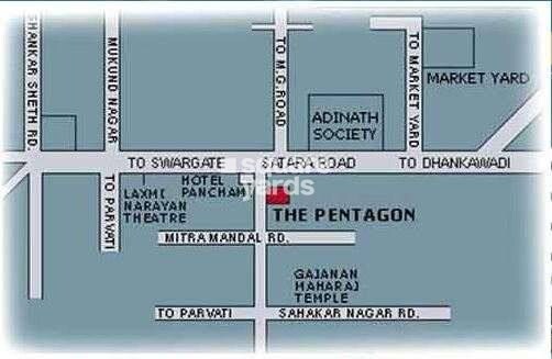 Giridhar The Pentagon Location Image