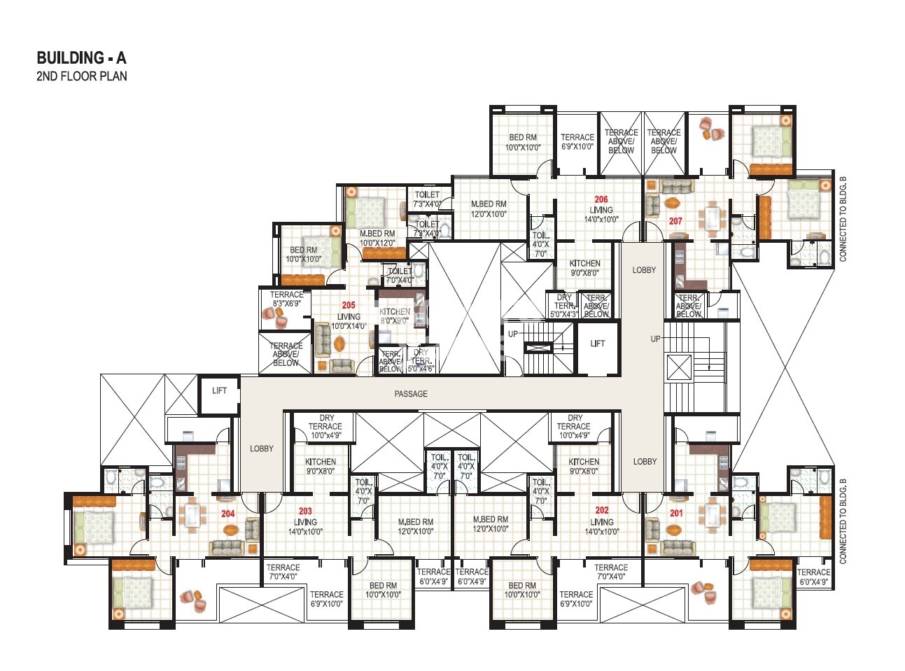 GK Atlanta Phase I Floor Plans