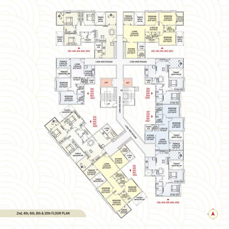 GK Dwarka Heights Floor Plans