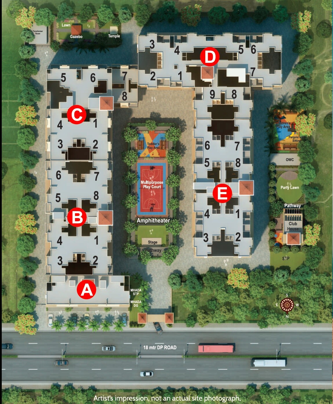 GK Rose Aster Master Plan Image