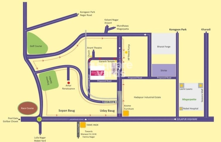 GKG The Kings Way Location Image