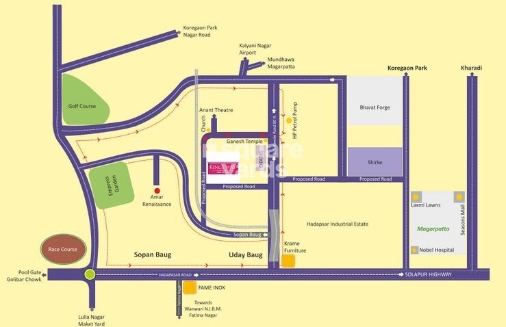 GKG The Kings Way Location Image