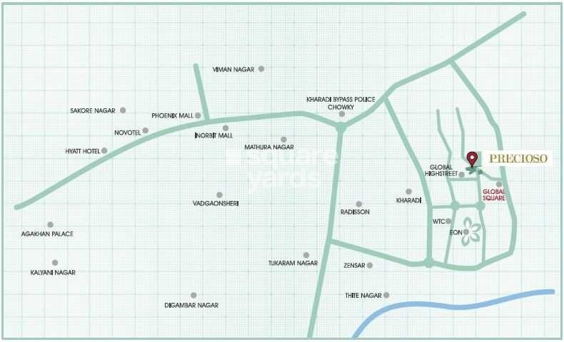 Global Precioso Apartment Location Image