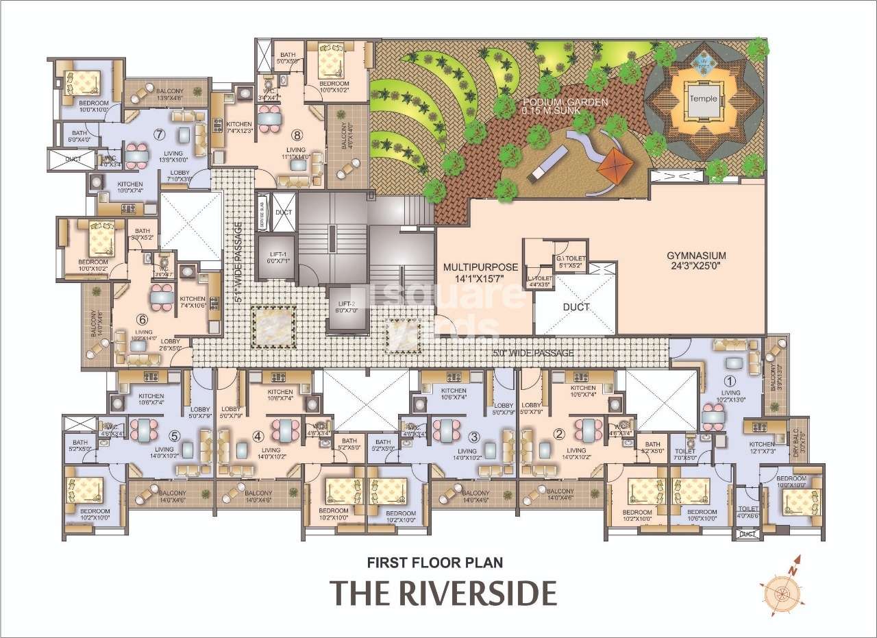 gnp the riverside project floor plans1