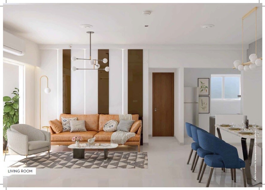 Godrej Aqua Vista Apartment Interiors 2