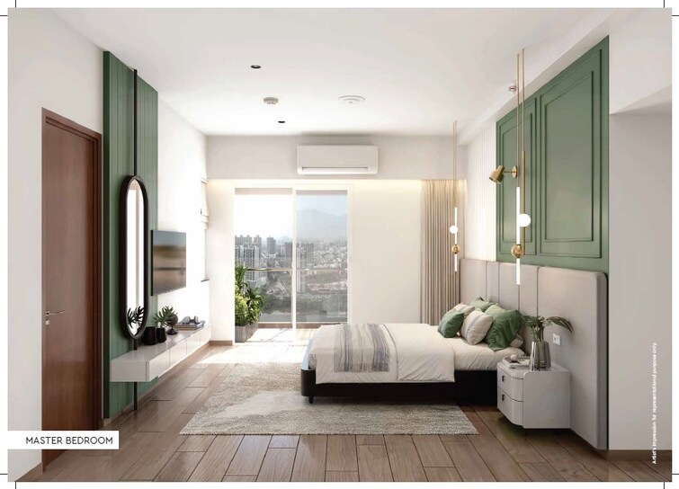 Godrej Aqua Vista Apartment Interiors 4