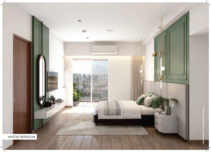 Godrej Aqua Vista Apartment Interiors 4