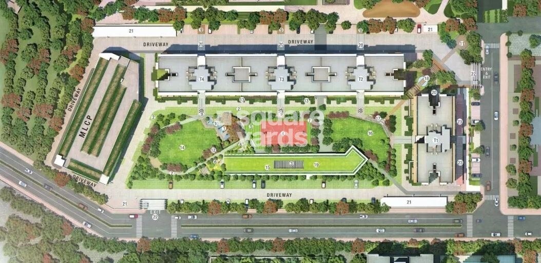 Godrej Boulevard Manjri Master Plan Image