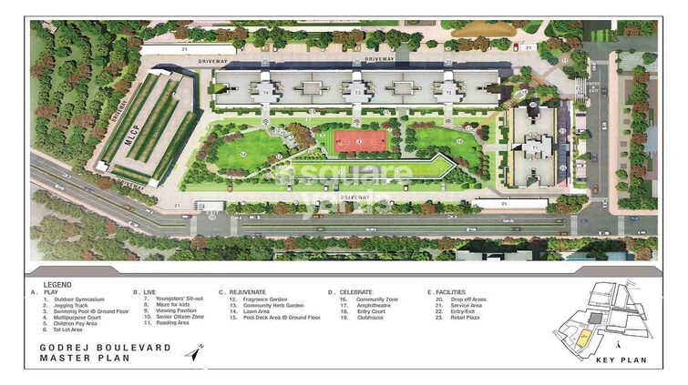 Godrej Boulevard Master Plan Image