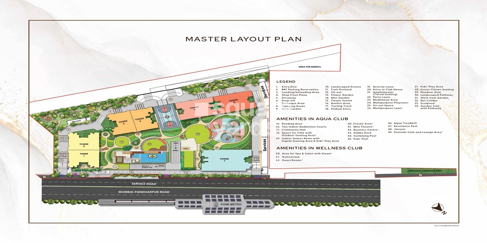Godrej Emerald Waters Master Plan Image