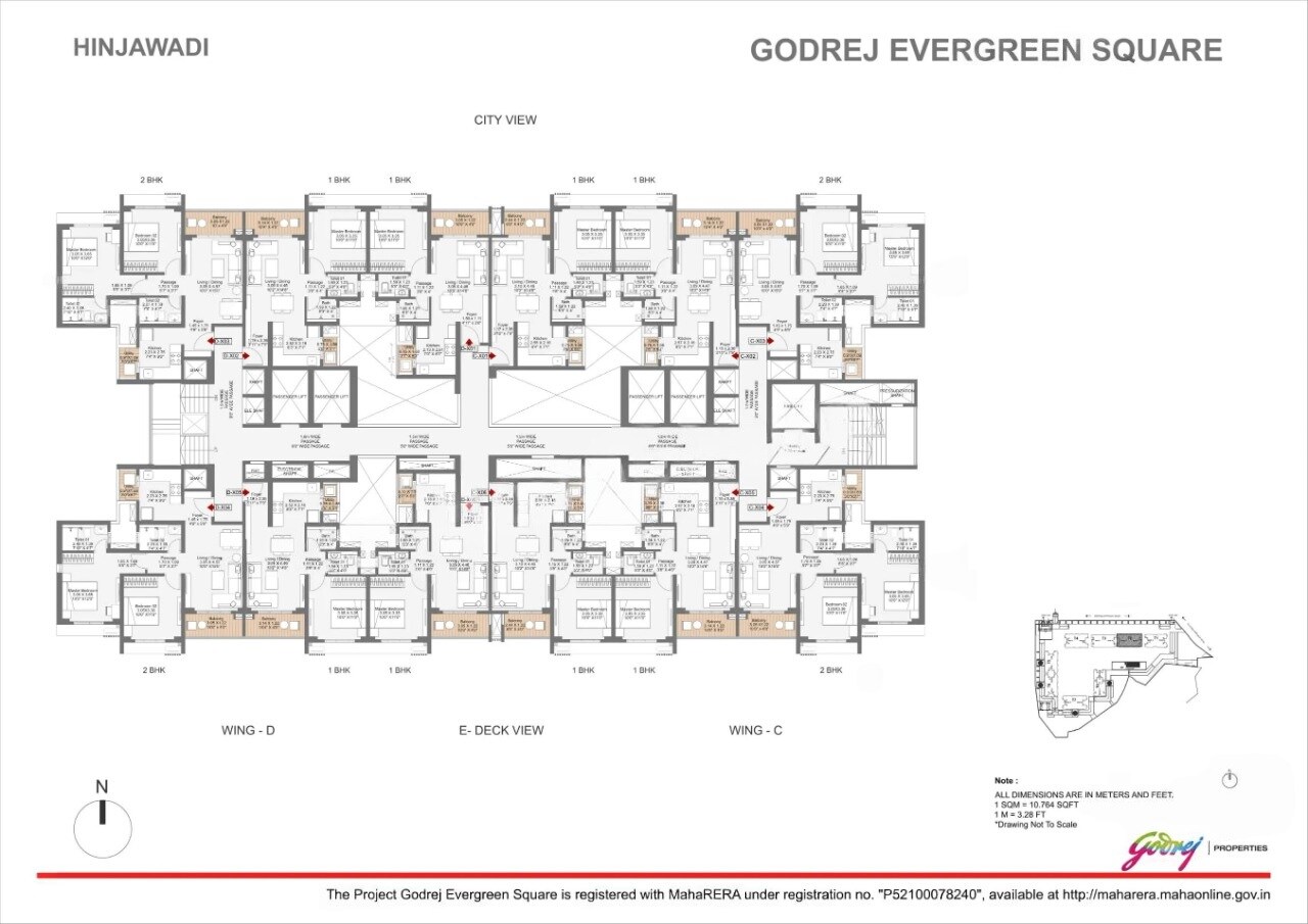 Godrej Evergreen Square Floor Plans 1