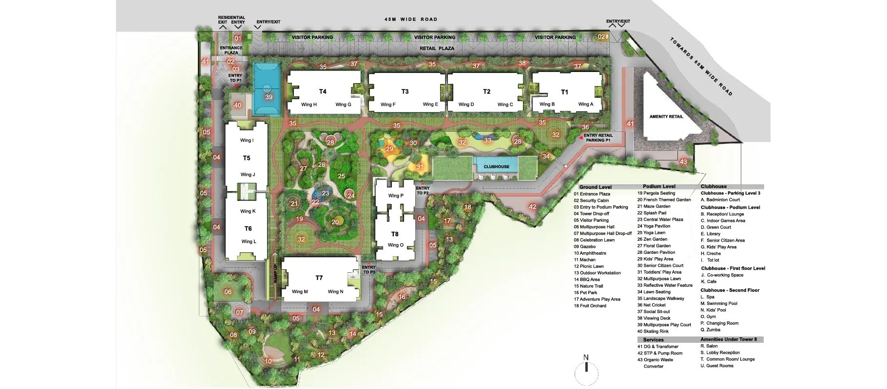 Godrej Evergreen Square Master Plan 1
