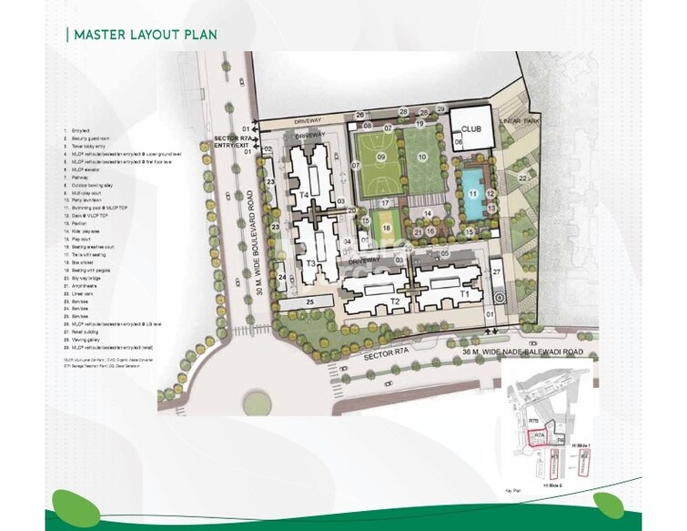Godrej Green Cove Master Plan Image
