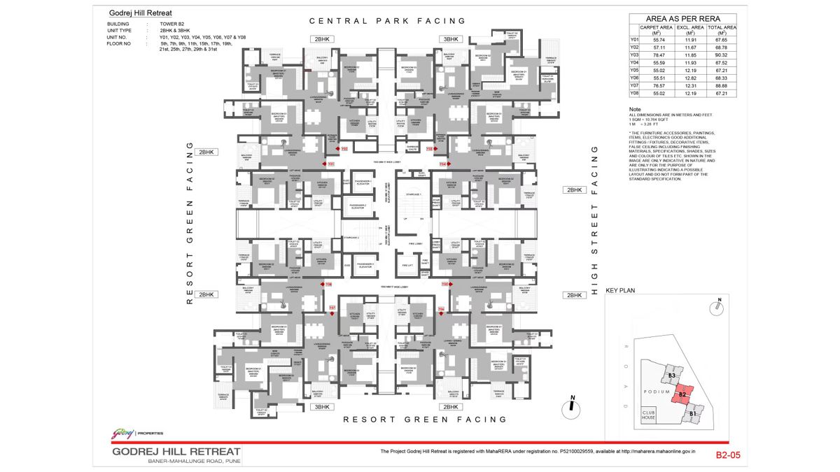 Godrej Hill Retreat Floor Plans 2
