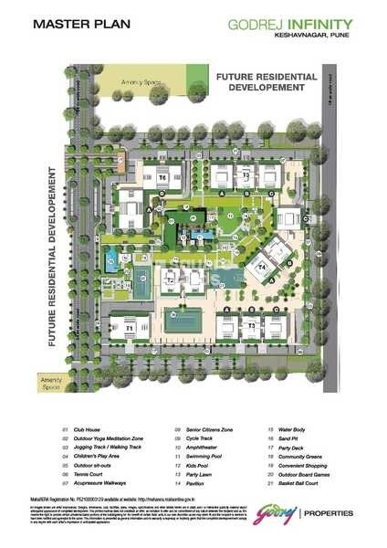 Godrej Infinity Phase II Master Plan 1