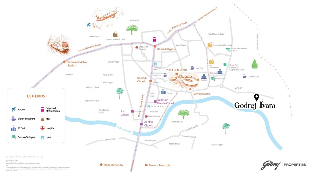 Godrej Ivara Location Image