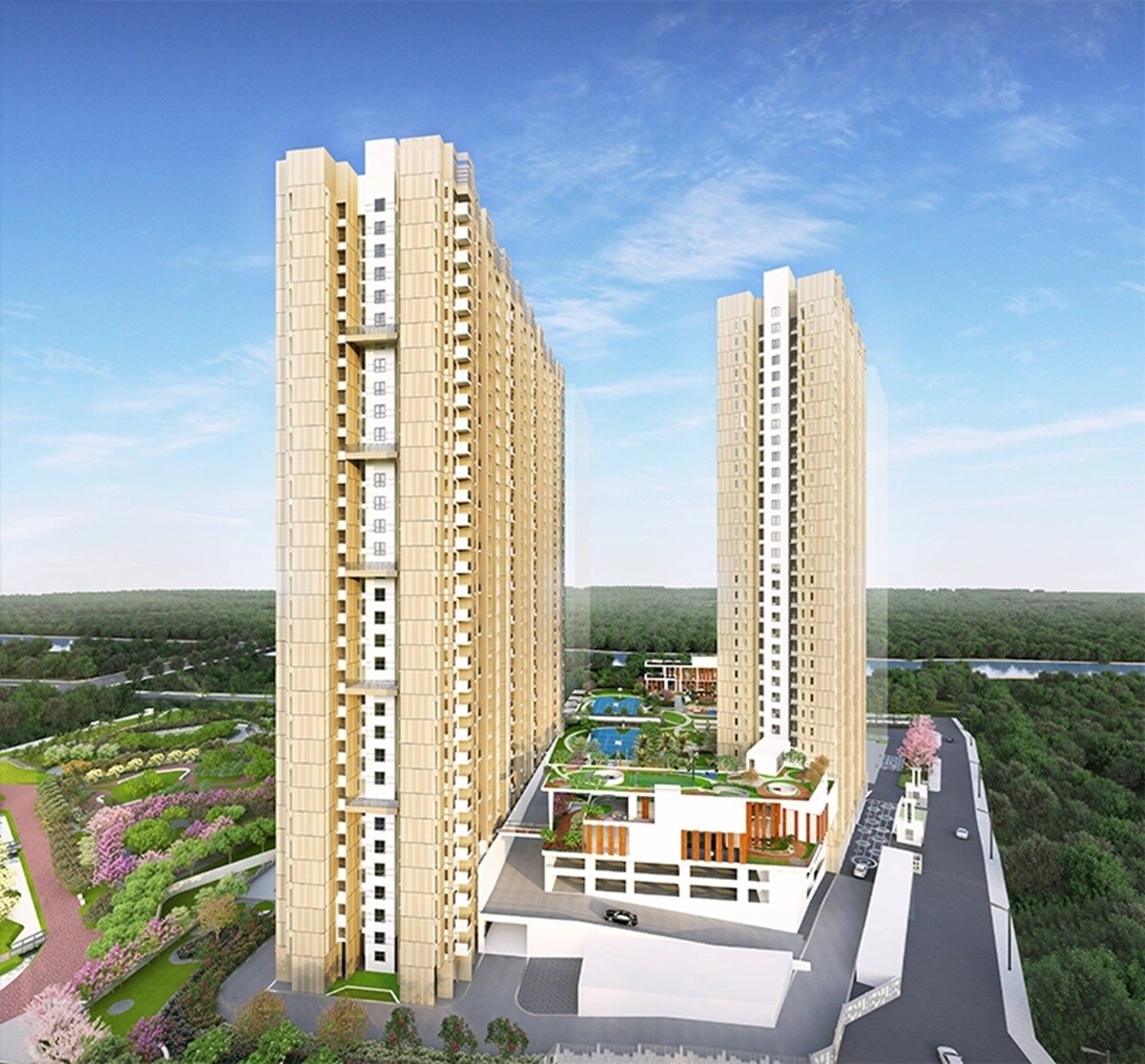 Godrej Meadows Apartment Exteriors