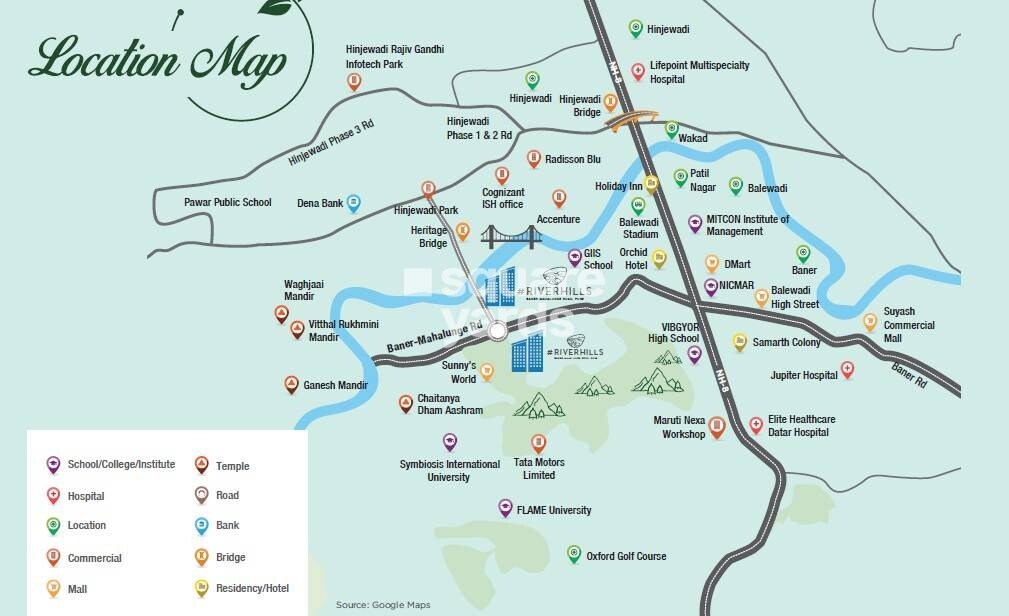 Godrej Meadows Location Image