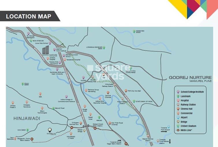 Godrej Nurture Pune Location Image