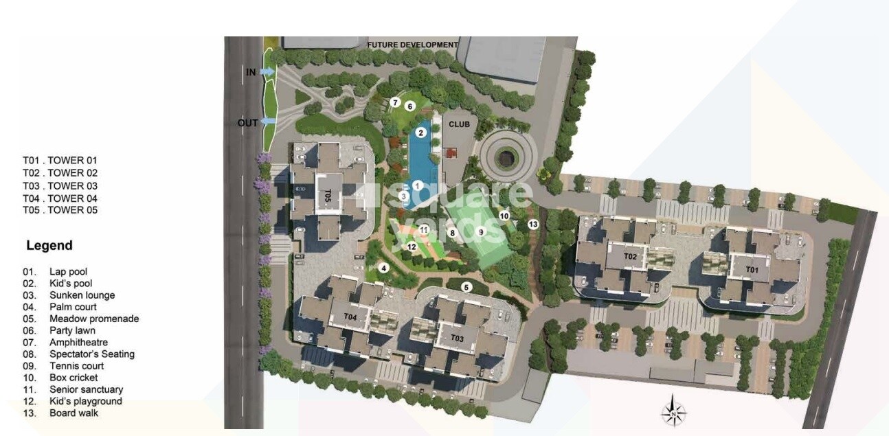 Godrej Nurture Pune Master Plan 1