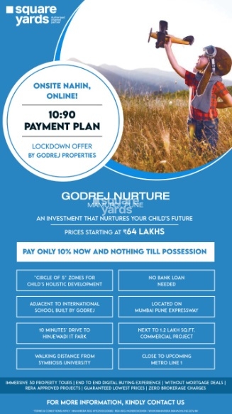 Godrej Nurture Pune Payment Plan Image