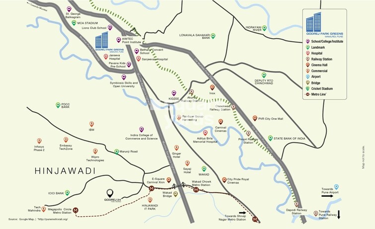 Godrej Park Greens Location Image