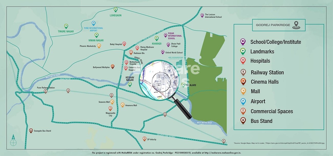 Godrej Park Ridge Location Image