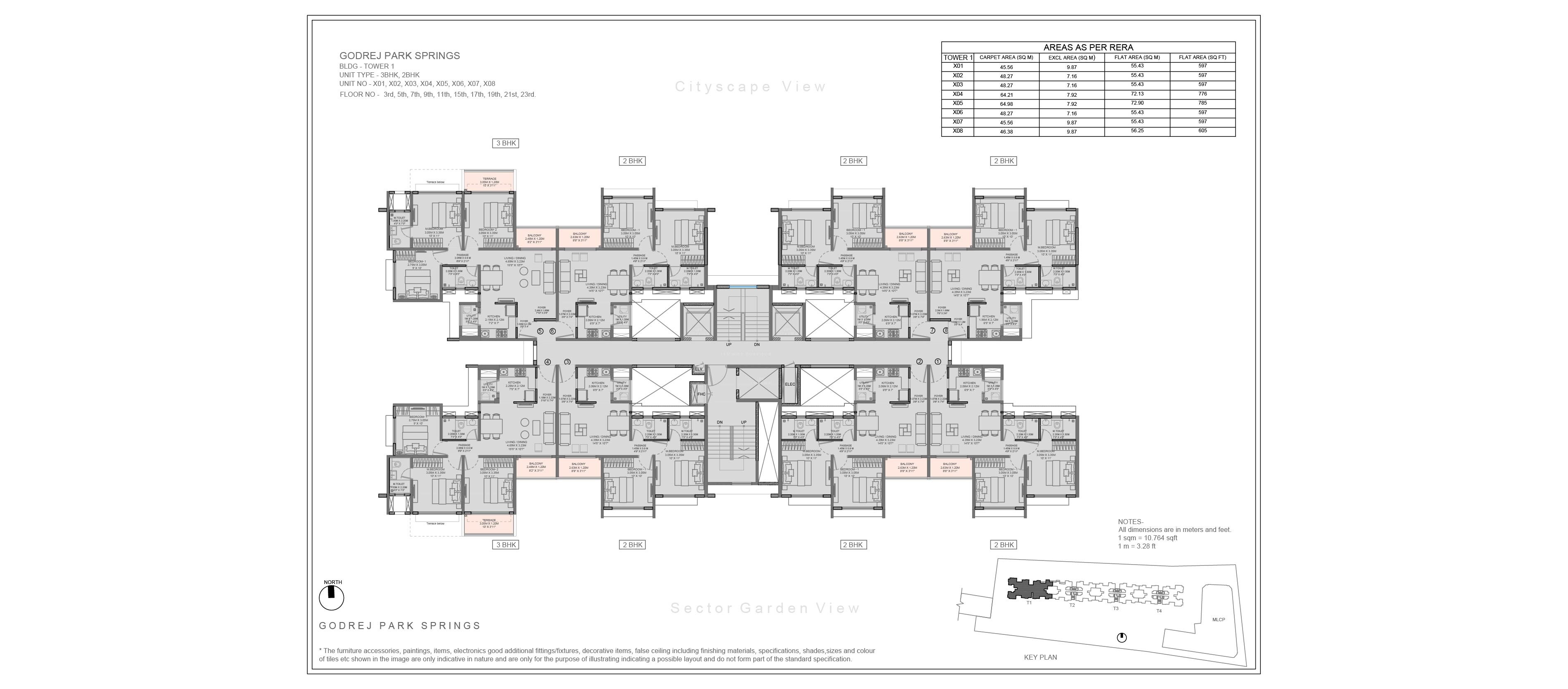 Godrej Park Springs Floor Plans
