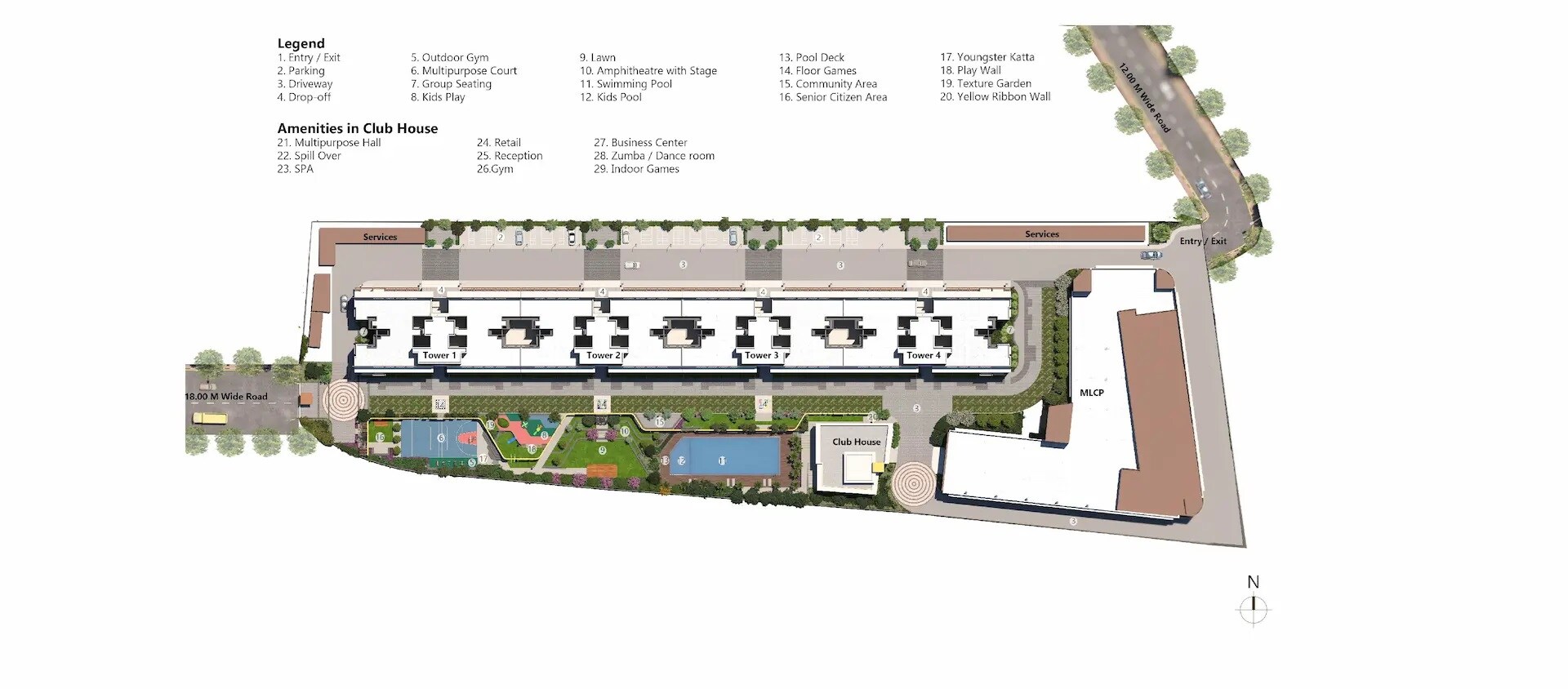 Godrej Park Springs Master Plan 1