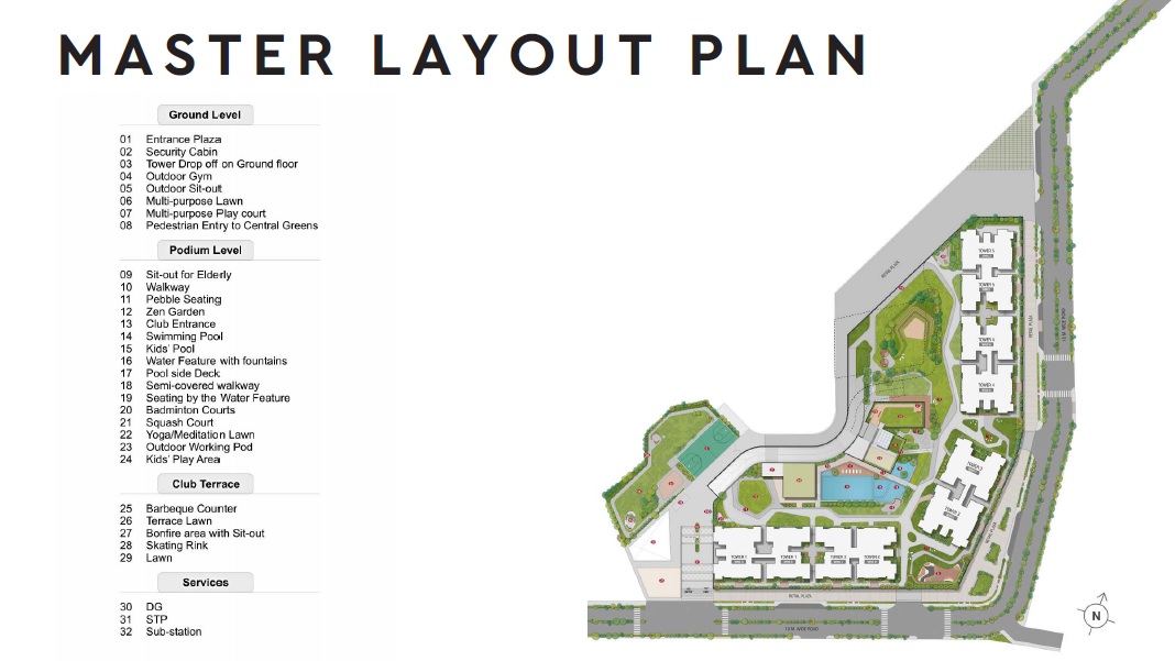 Godrej Park World Master Plan Image