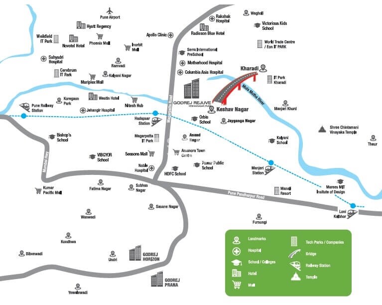 Godrej Rejuve Location Image