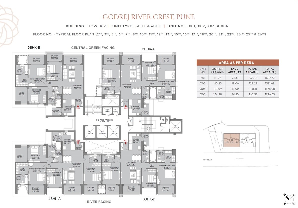 Godrej River Crest Floor Plans 2