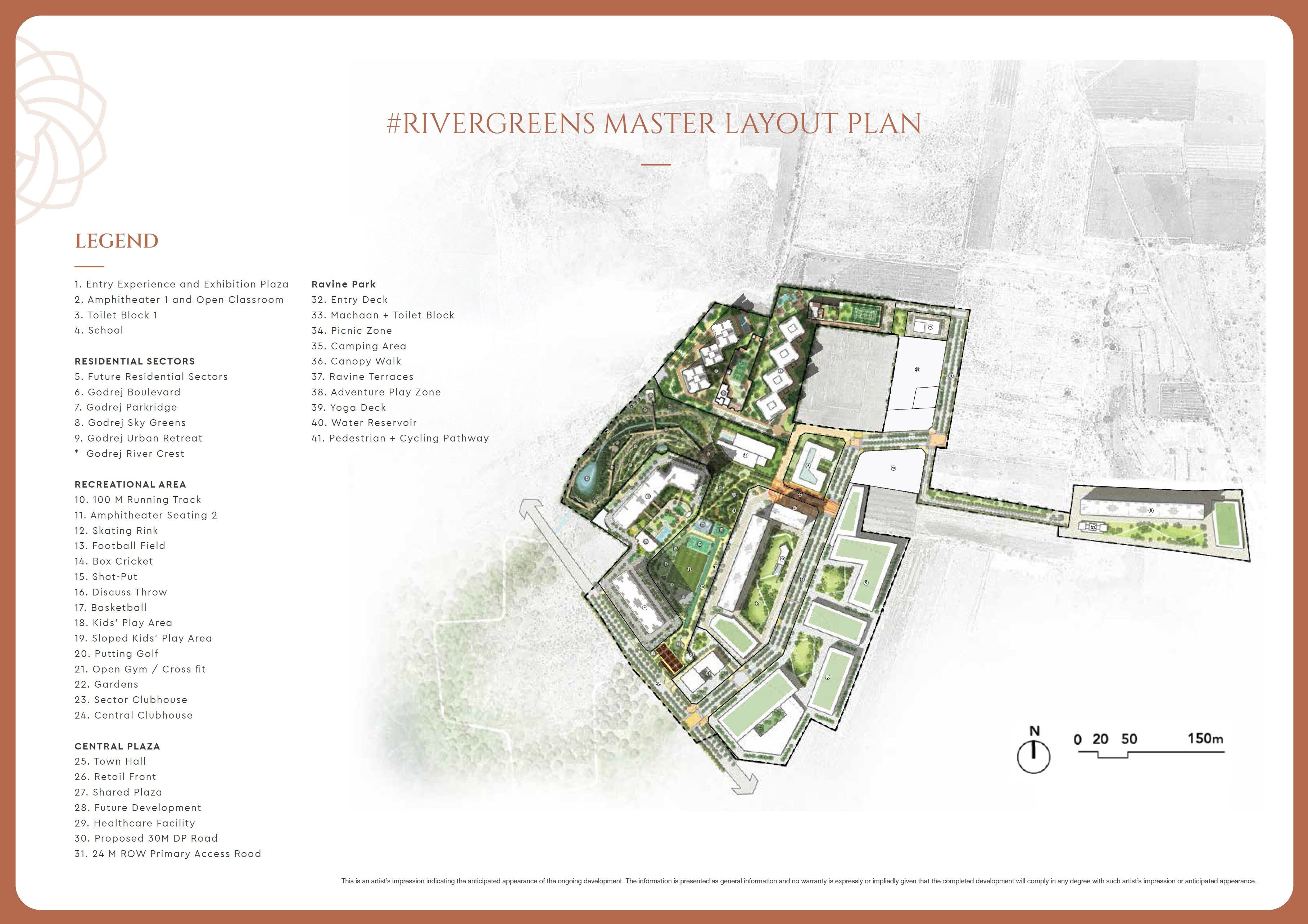 Godrej River Crest Master Plan 2