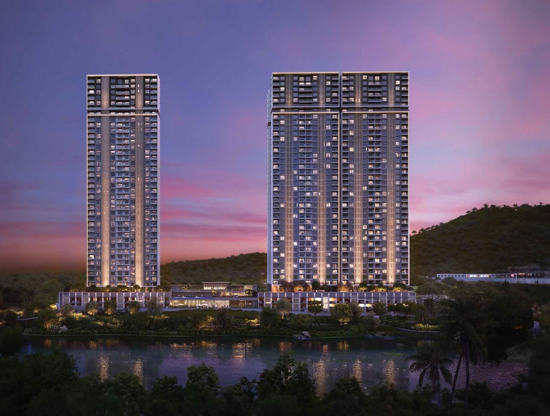 Godrej River Royale Apartment Exteriors 1