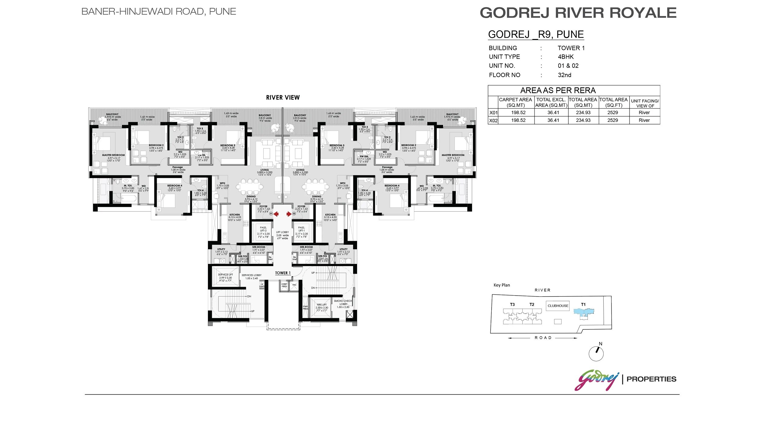 Godrej River Royale Floor Plans 1