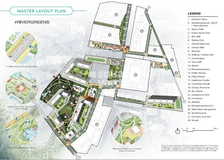 Godrej Rivergreens Master Plan 1