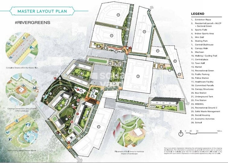 Godrej Rivergreens Master Plan Image 1