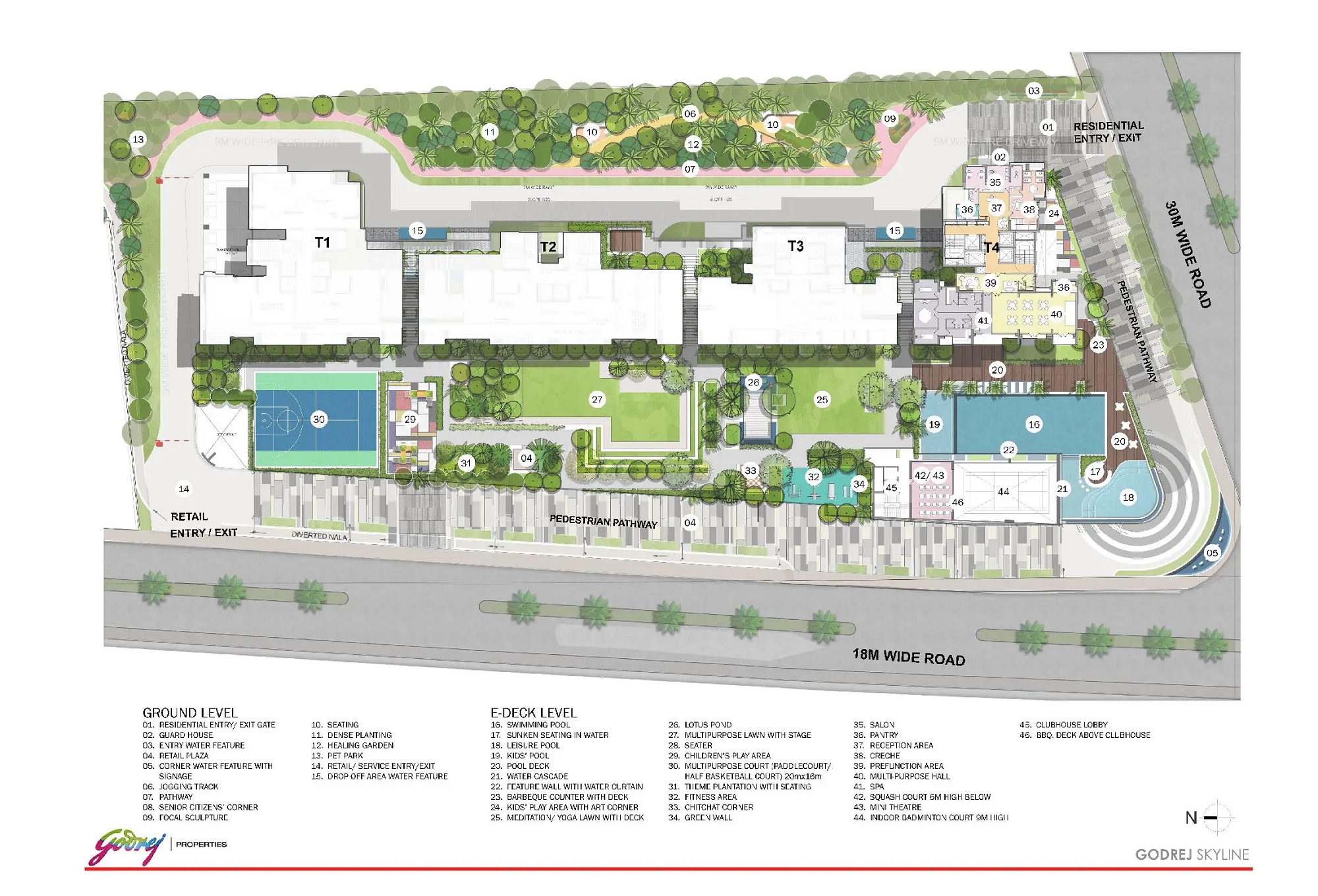 Godrej Skyline Master Plan Image