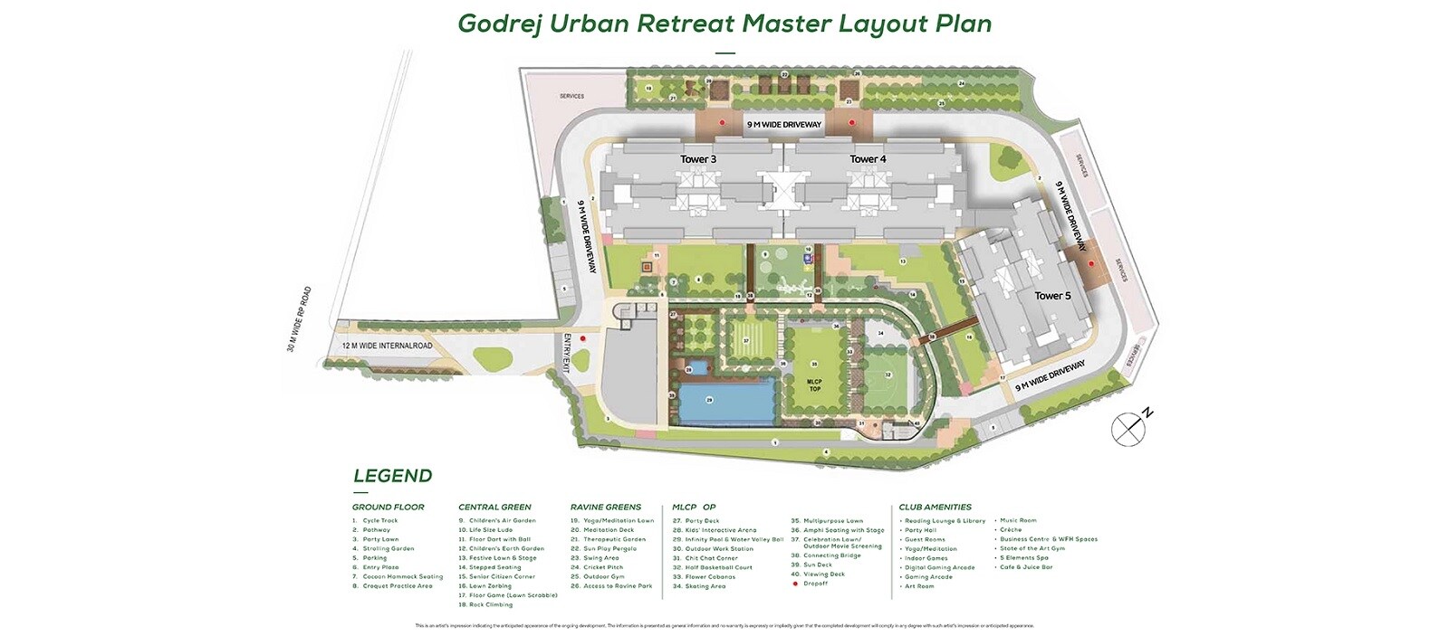 Godrej-Urban-Retreat_an aerial view of a cell phone in a cartoon
